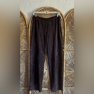 Vintage Anne Klein Suede Pants